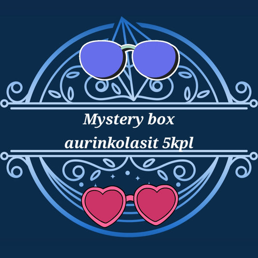 Mystery box aurinkolasit 5kpl