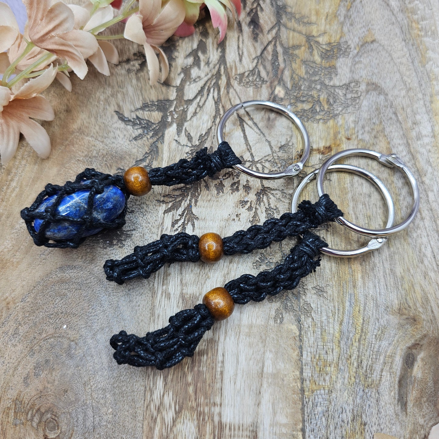 Makramee avaimenperä (ei sis.kiveä)