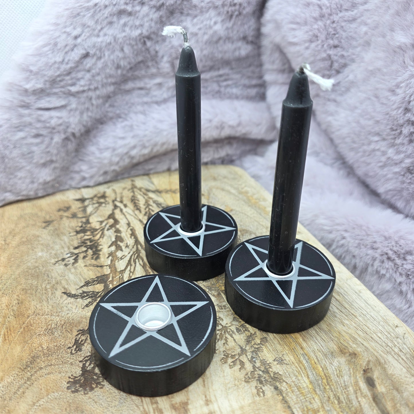 Kynttiläteline -pentagrammi-