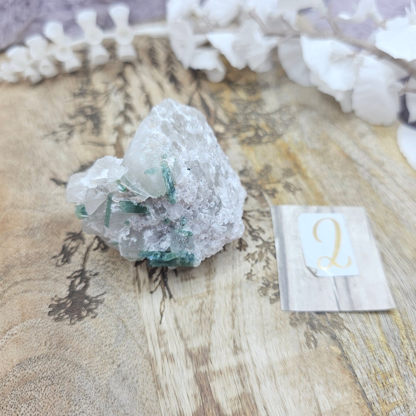 Indigoliitti specimen -iso-