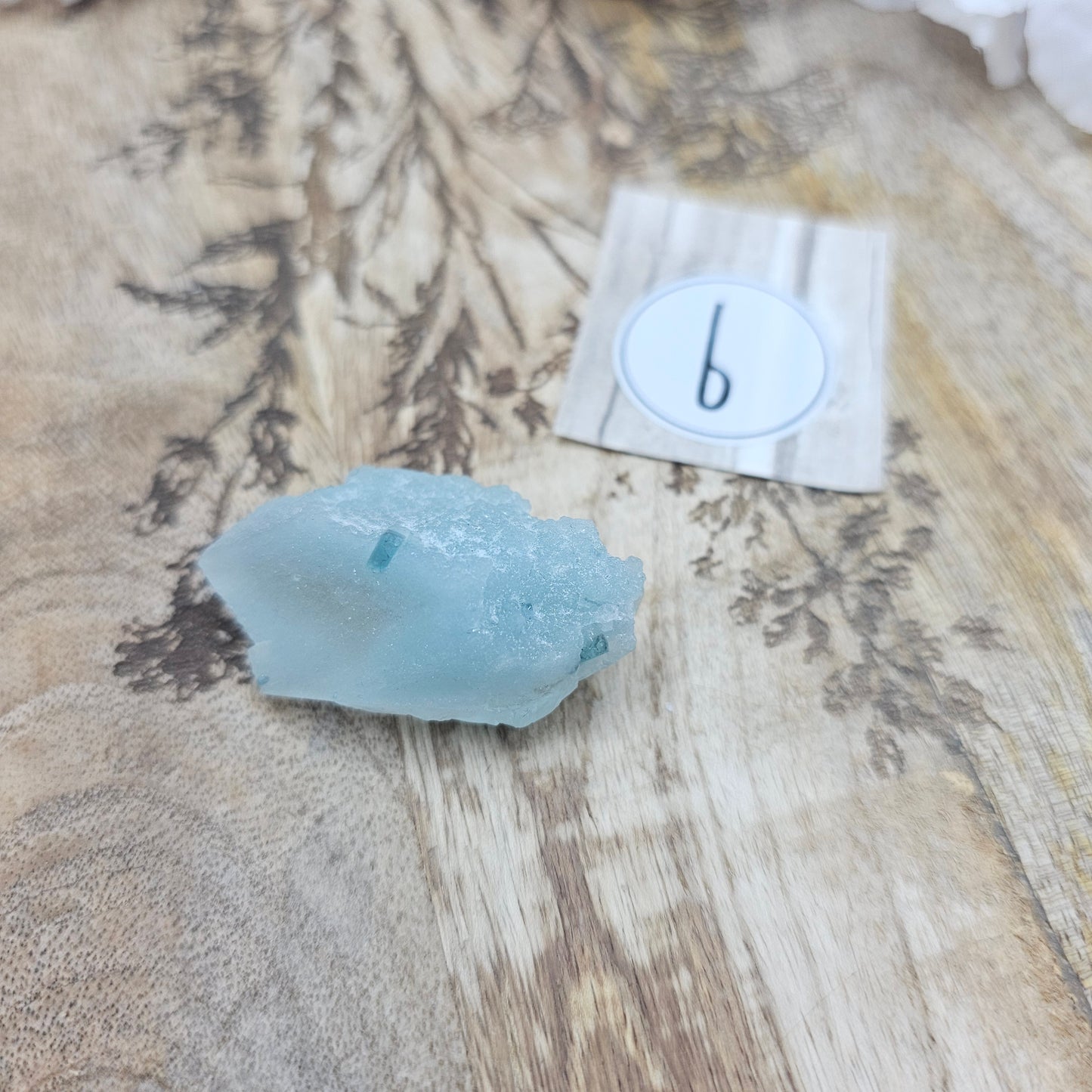 Indigoliitti specimen -iso-