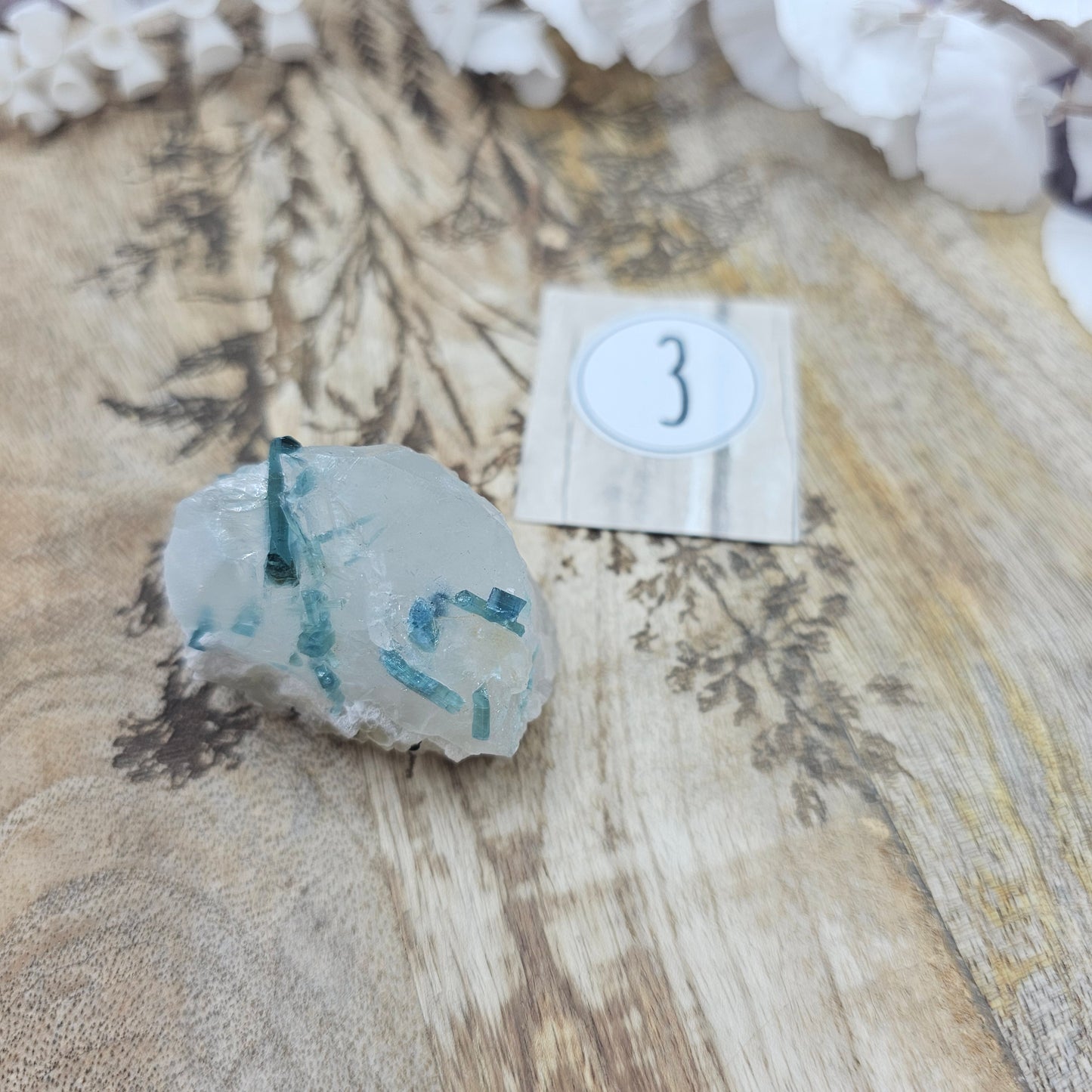Indigoliitti specimen -iso-
