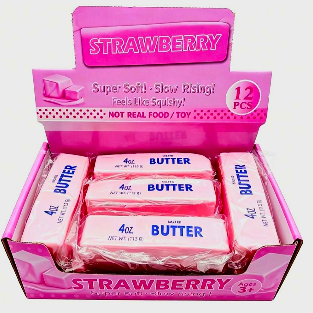 Squishy butter -strawberry-