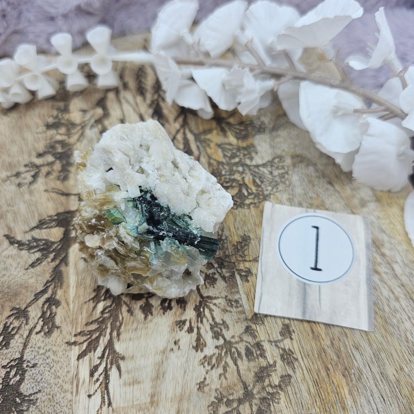 Indigoliitti specimen -iso-