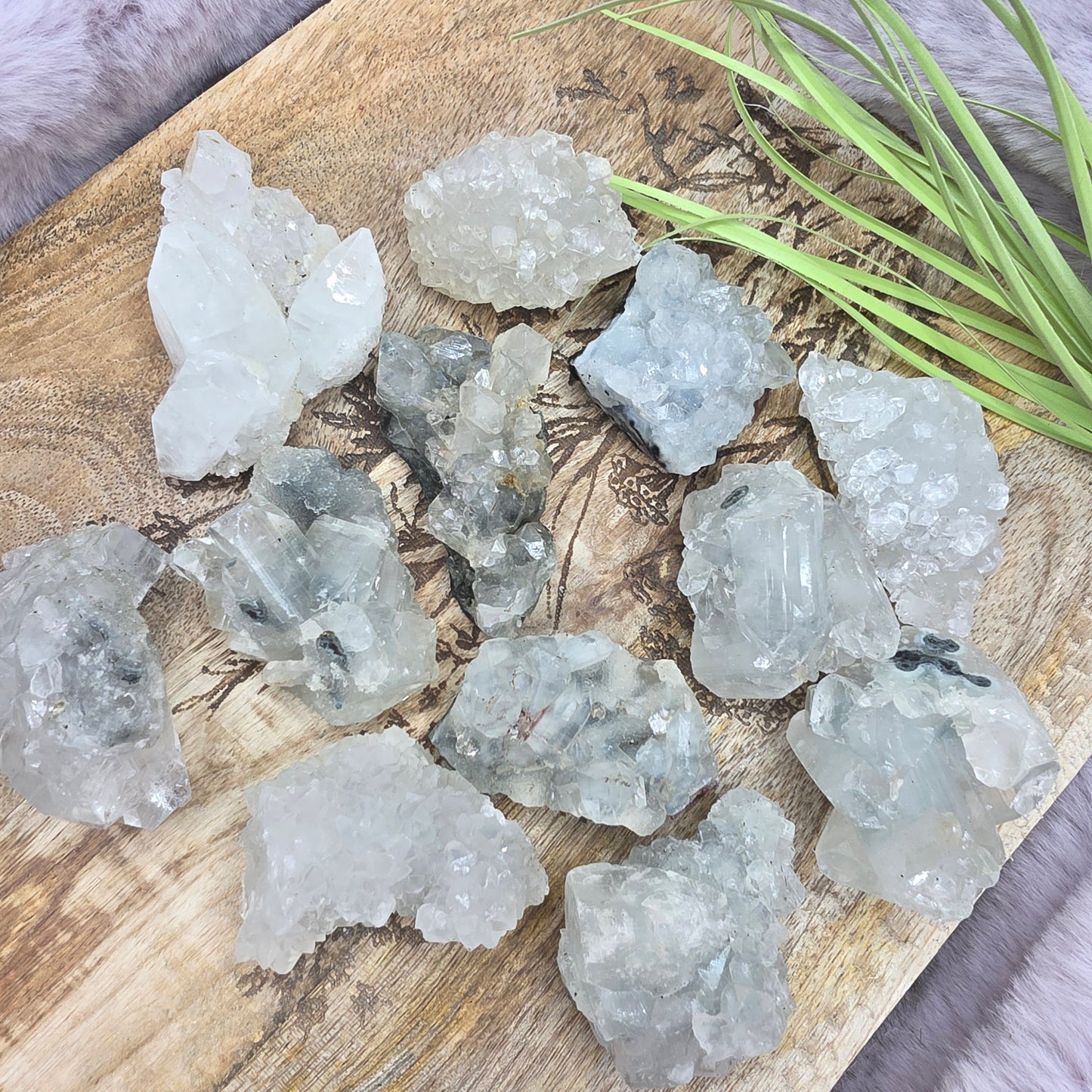 Apofylliitti clusteri