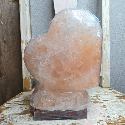 Suolakivilamppu -sydän- (ei sis.valosettiä)