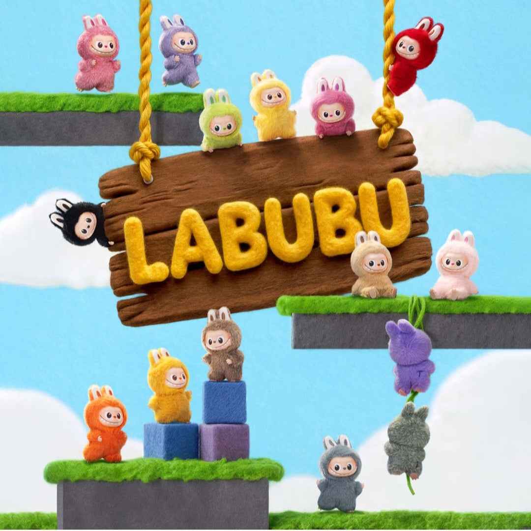 Labubu The Monsters Pin for Love Series Vinyl Plush Pendant (N-Z)