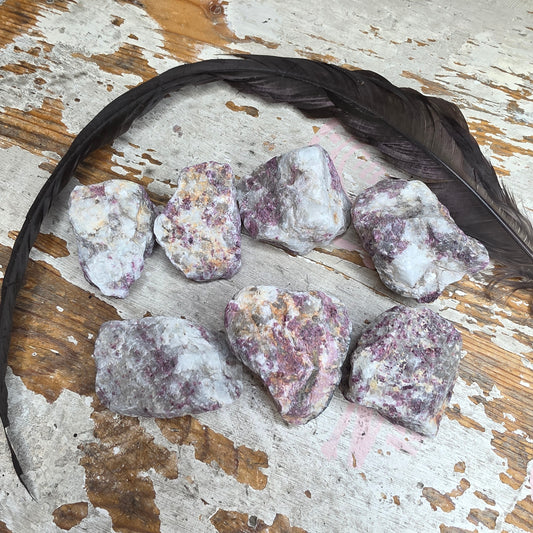 Rubelliitti raakapala -pieni-