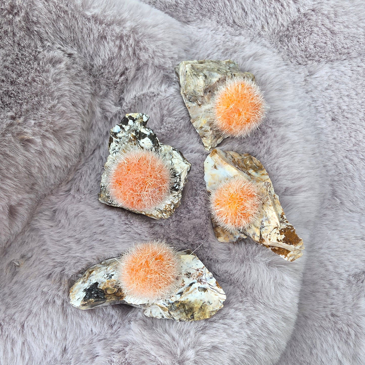 Zeoliitti emokivessä -oranssi- (kasvatettu)