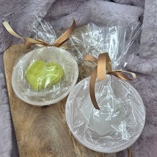 Lahjapakkaus sydän&kulho