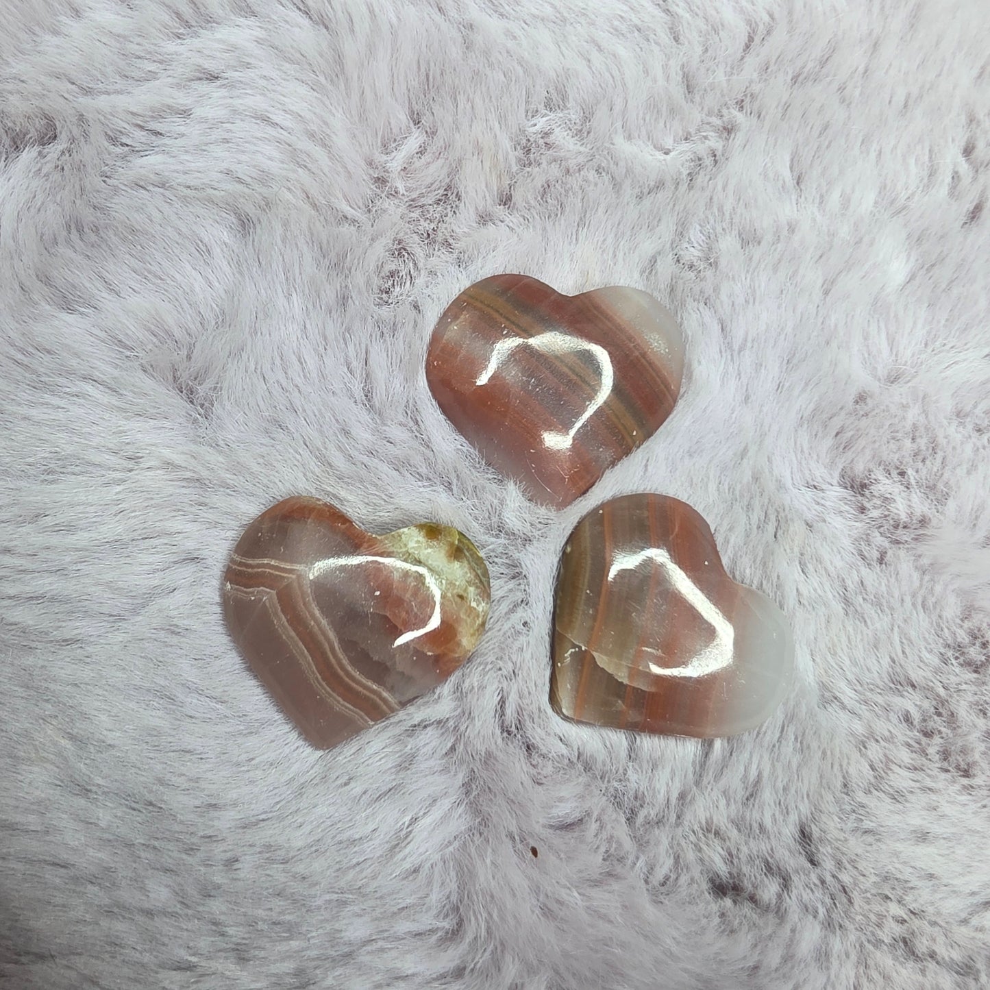 Pieni sydän -eri materiaaleja-