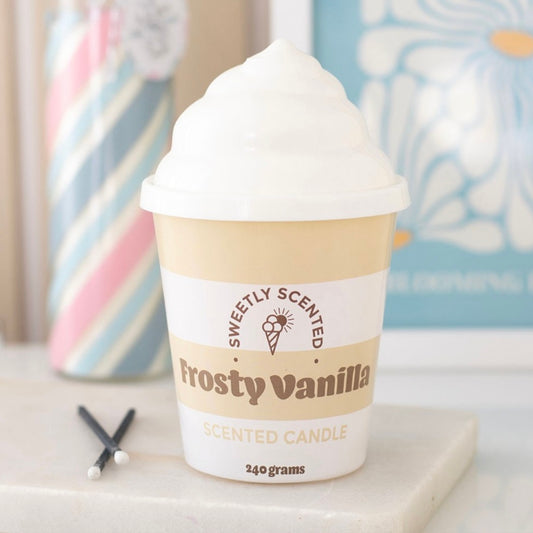 Tuoksukynttilä -frosty vanilla-