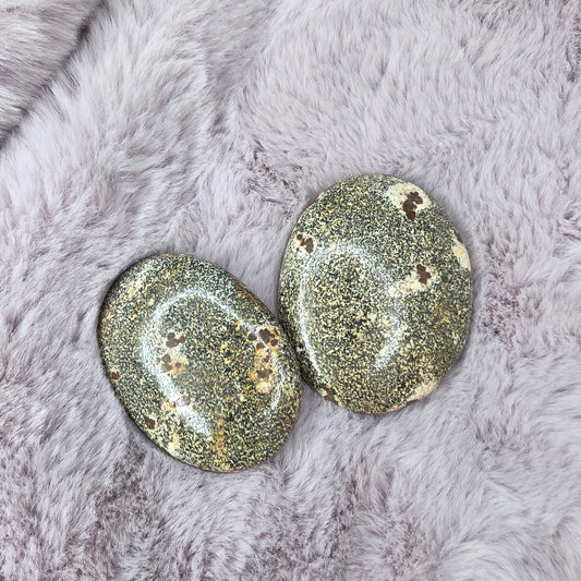 Hiekkadendriitti-jaspis kämmenkivi