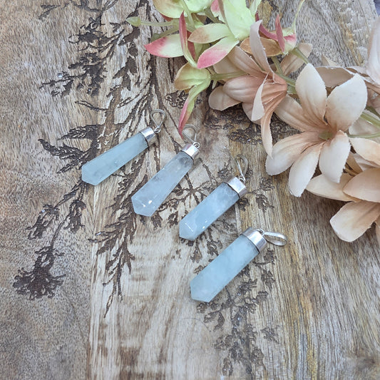 Akvamariini riipus (925hopea)