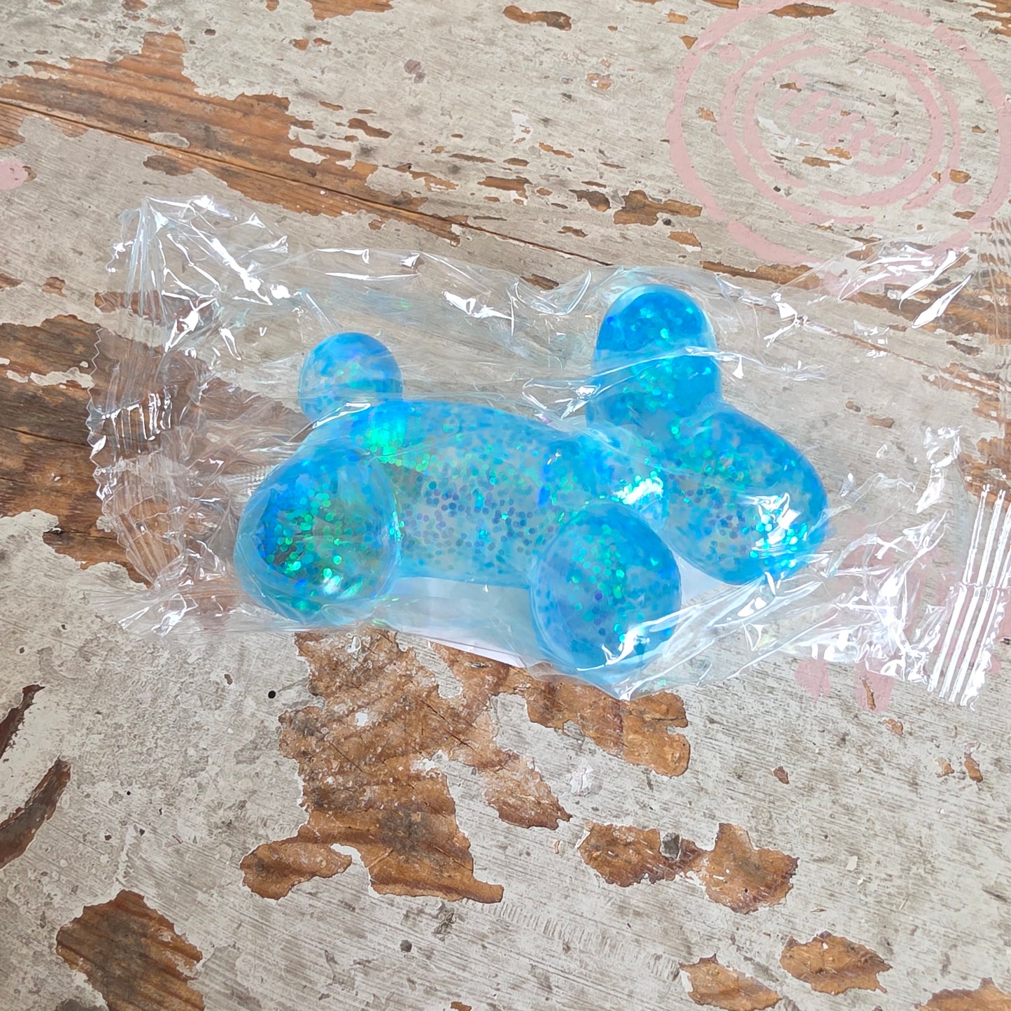 Sugar glitter squishy ilmapallokoira