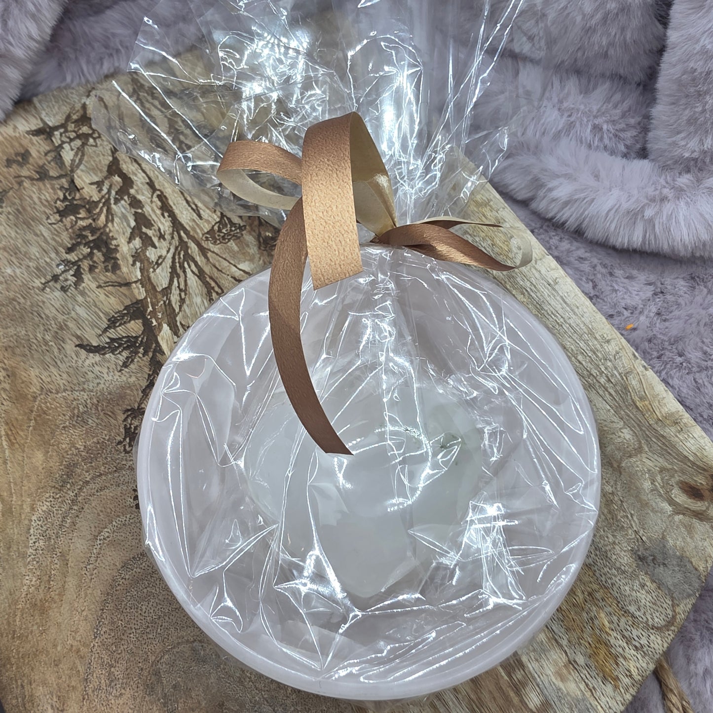 Lahjapakkaus sydän&kulho