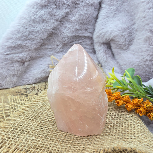 Ruusukvartsi kärki golden healerilla