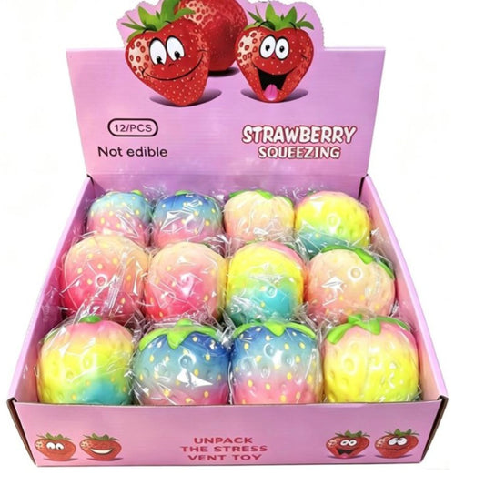 Squishy strawberry "slow rising"