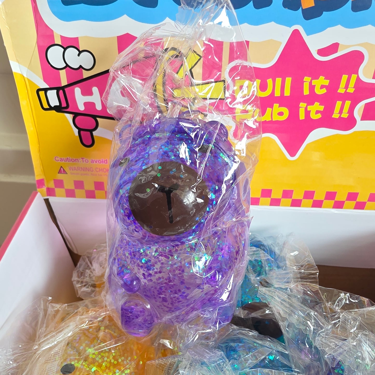 Glitter capybara "sugar texture"
