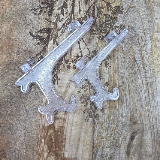 Seisova teline kivisiivulle -kaksi kokoa-