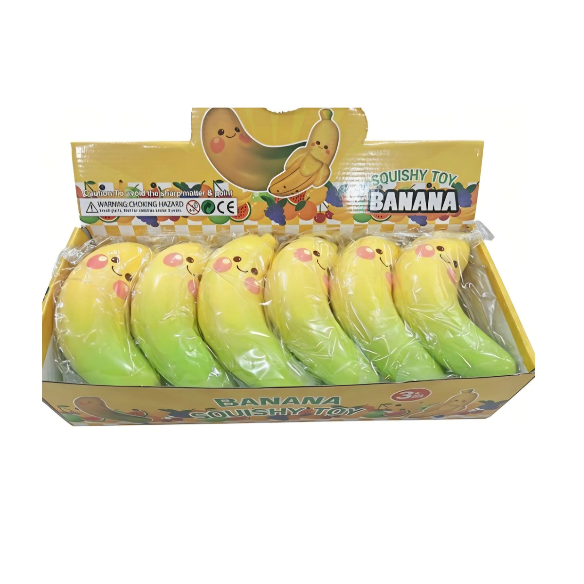 Squishy banaani "slow rising"