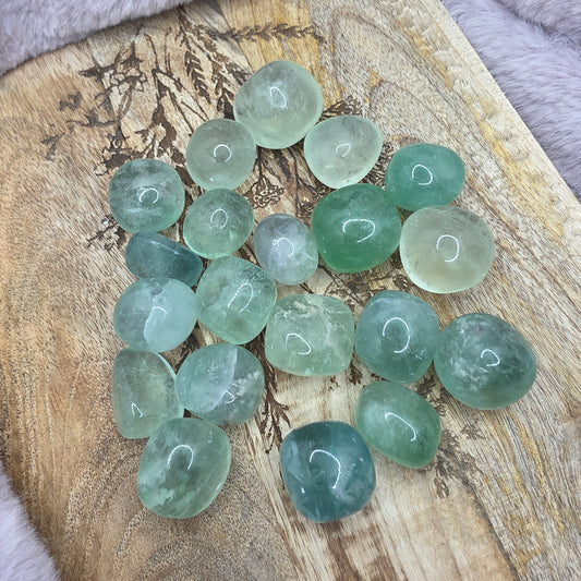 Baja blast-fluoriitti rumpuhiottu