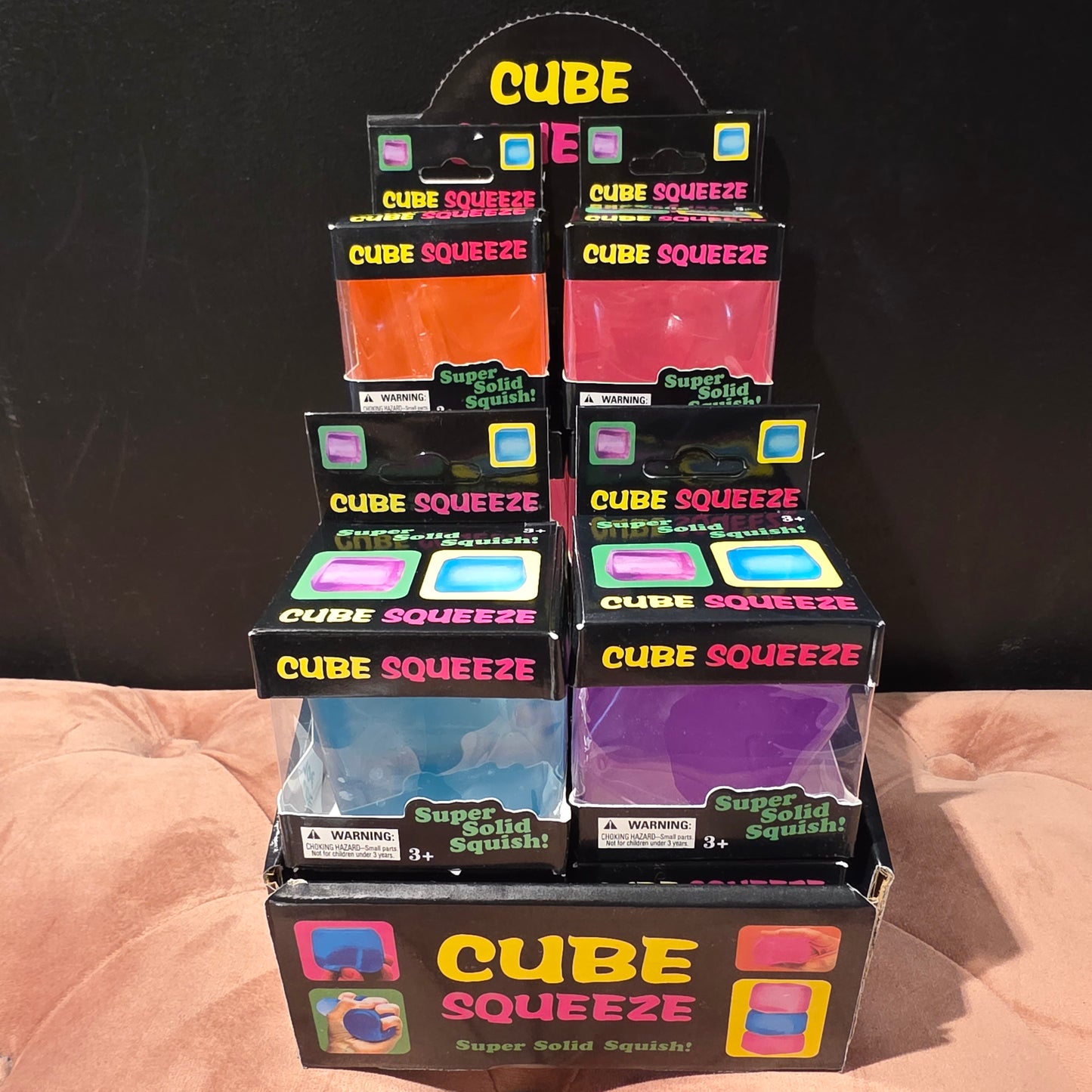 Cube squeeze