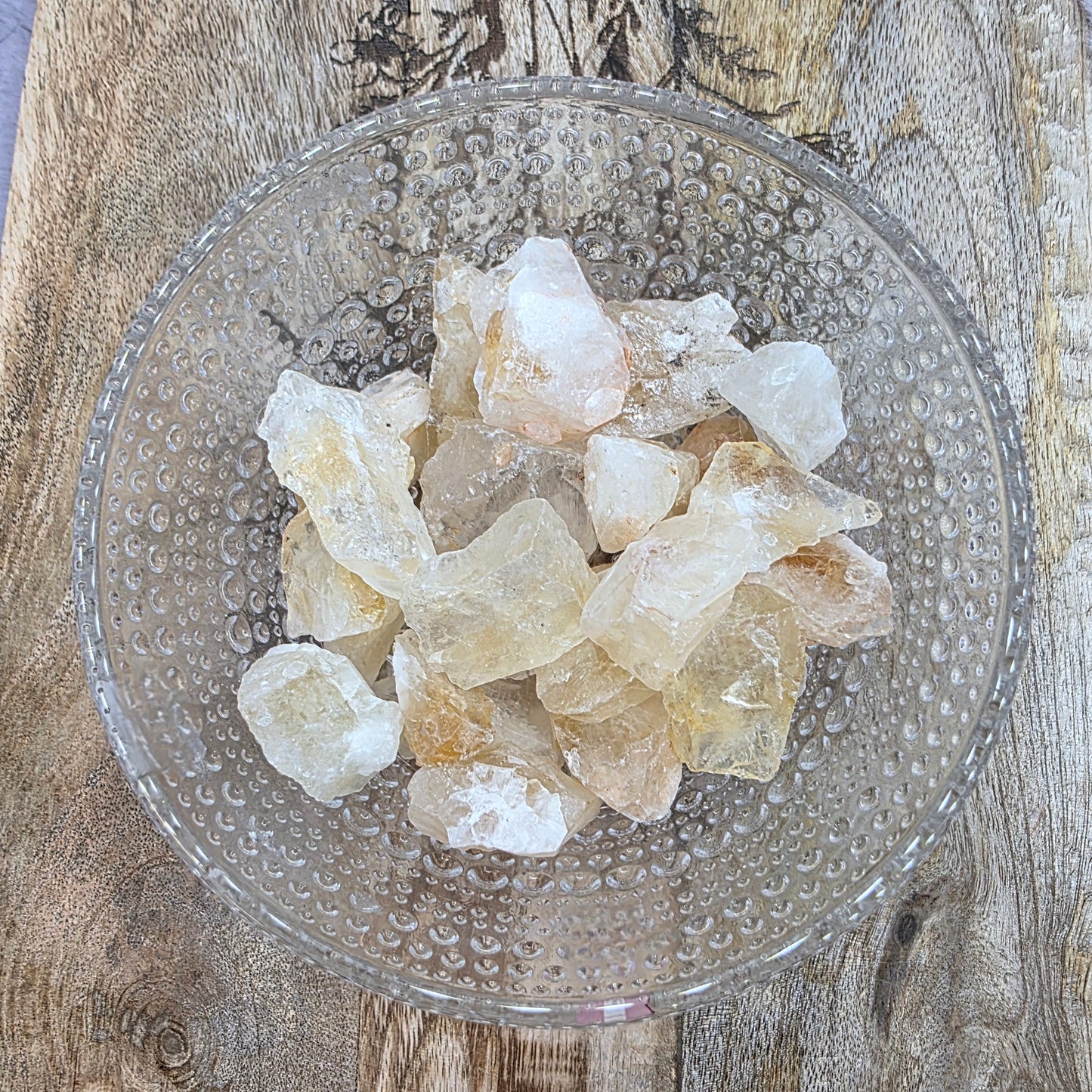 200g keltaista kvartsia