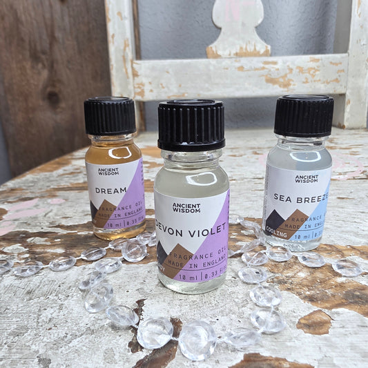 Tuoksuöljyt Acient Wisdom -erilaisia-