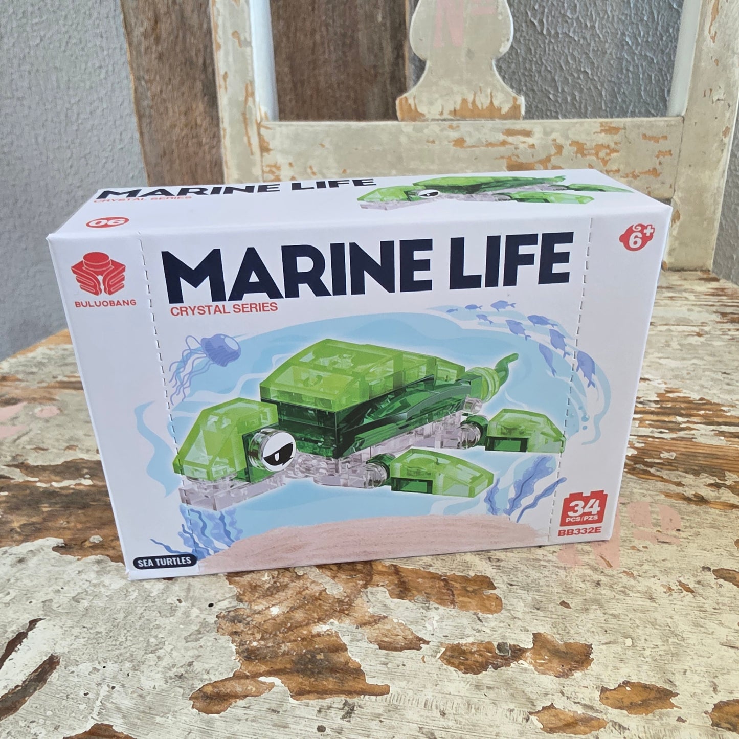 Rakennuspalikat -marine life-