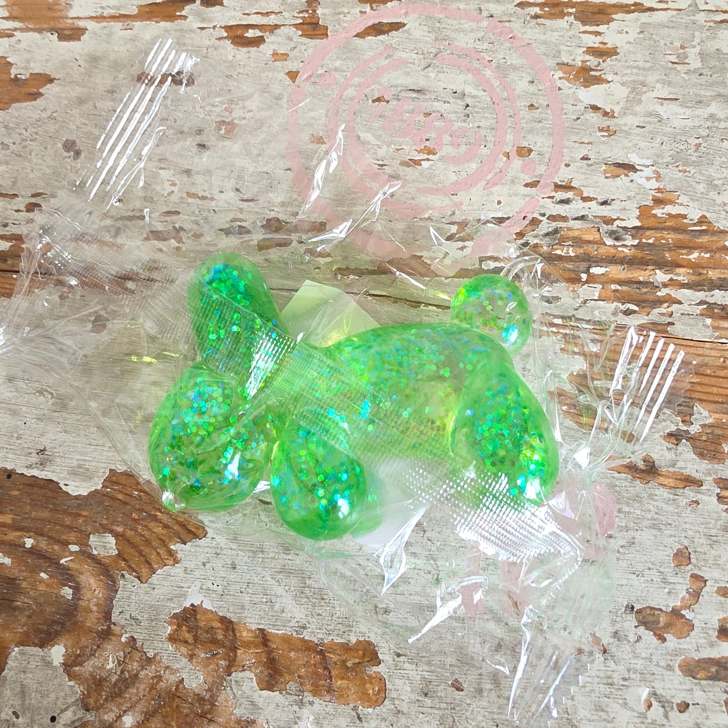Sugar glitter squishy ilmapallokoira