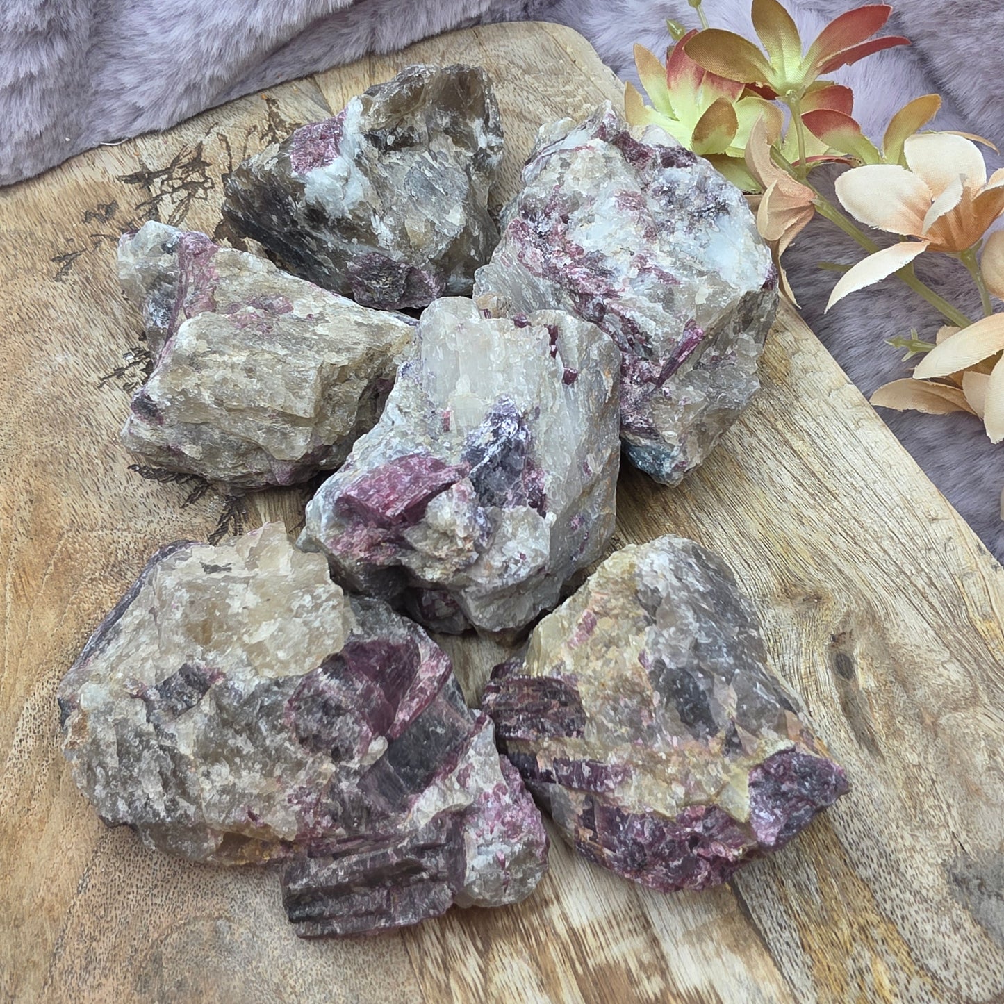 Rubelliitti raakapala