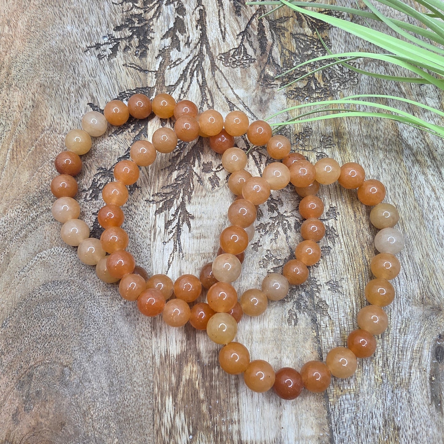 Helmirannekoru 8mm -karneoli-