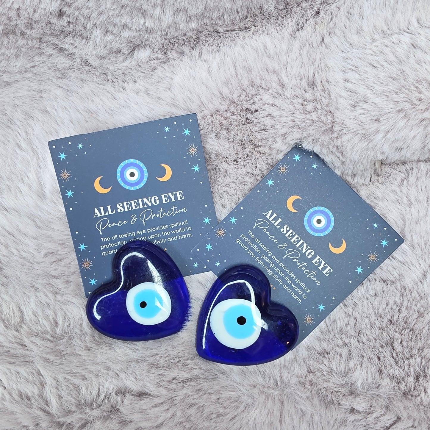 Lasisydän "Evil eye"