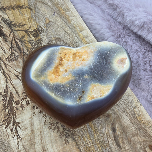 Akaattisydän bling blig