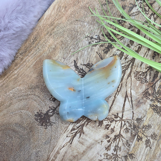 3D perhonen -sininen onyx-