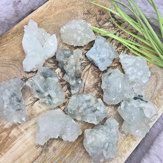 Apofylliitti clusteri