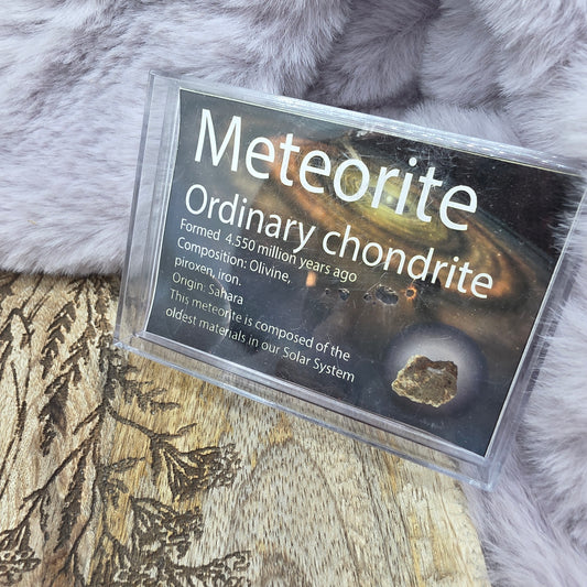 Meteoriitti Chrondrite