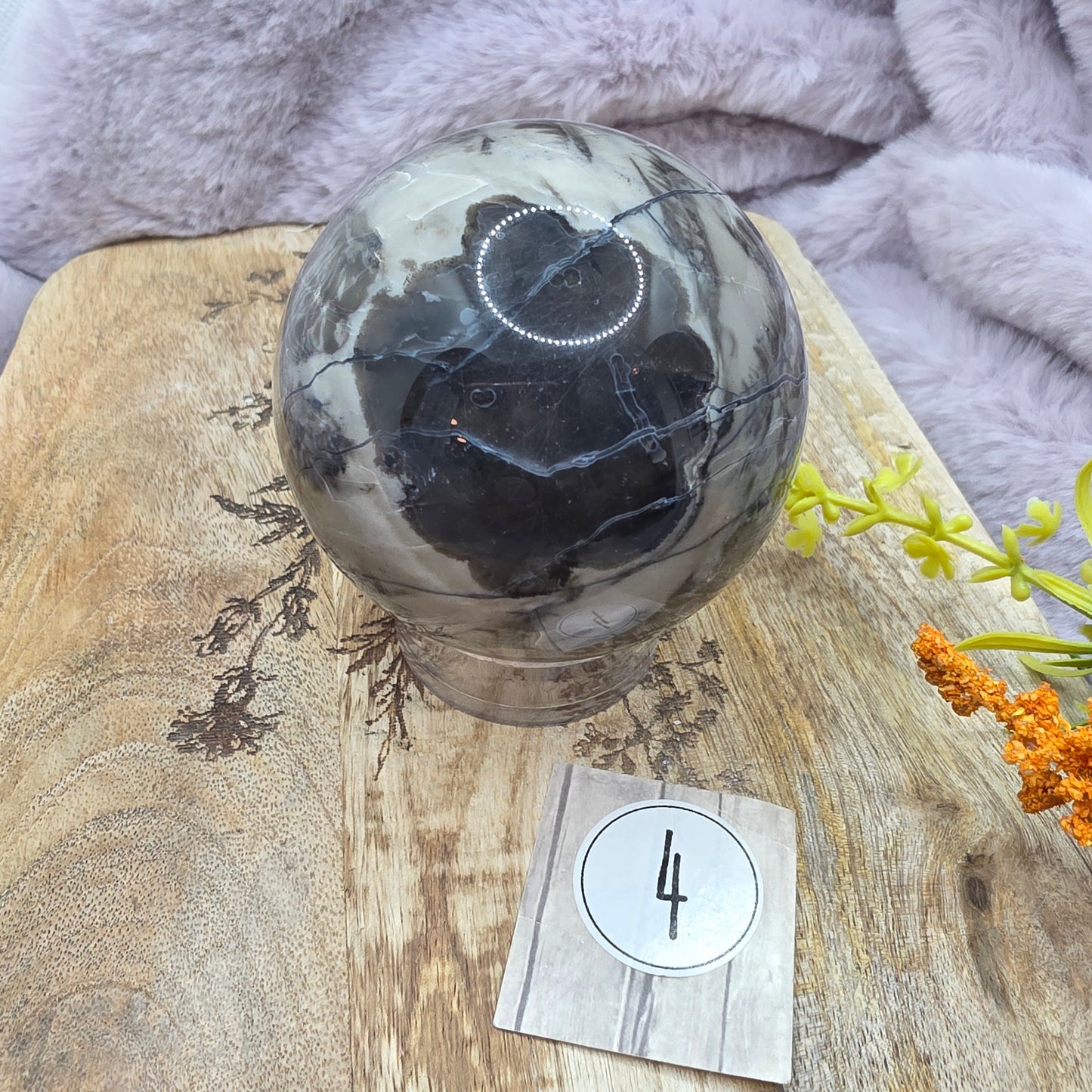 Volcano-akaatti pallo