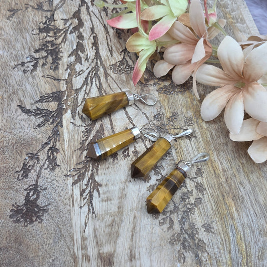 Tiikerinsilmä riipus (925hopea)