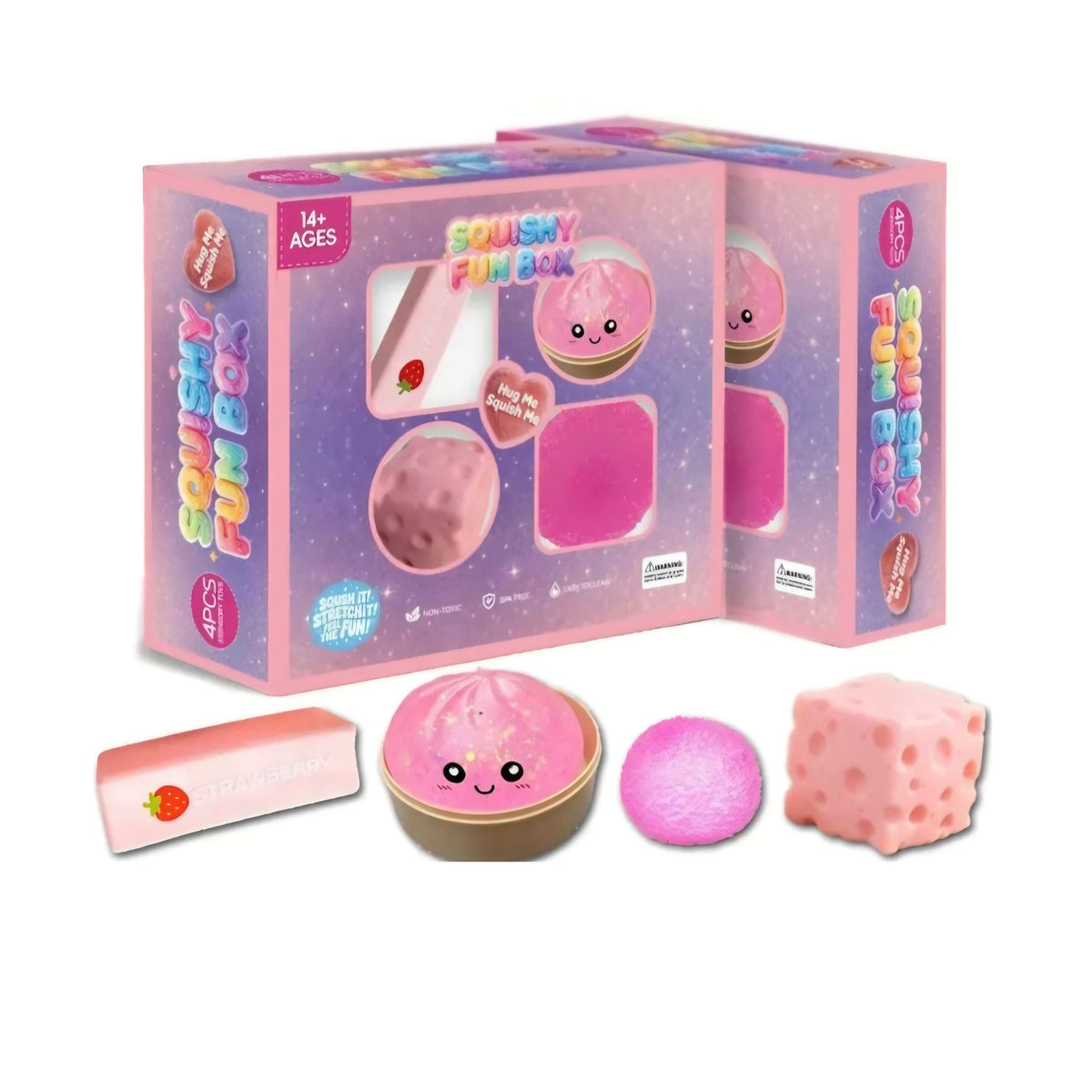 Squishy box -pinkki-