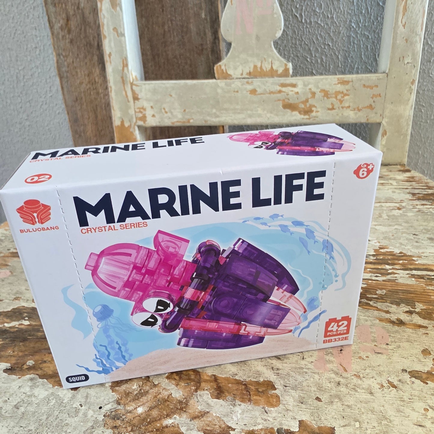 Rakennuspalikat -marine life-