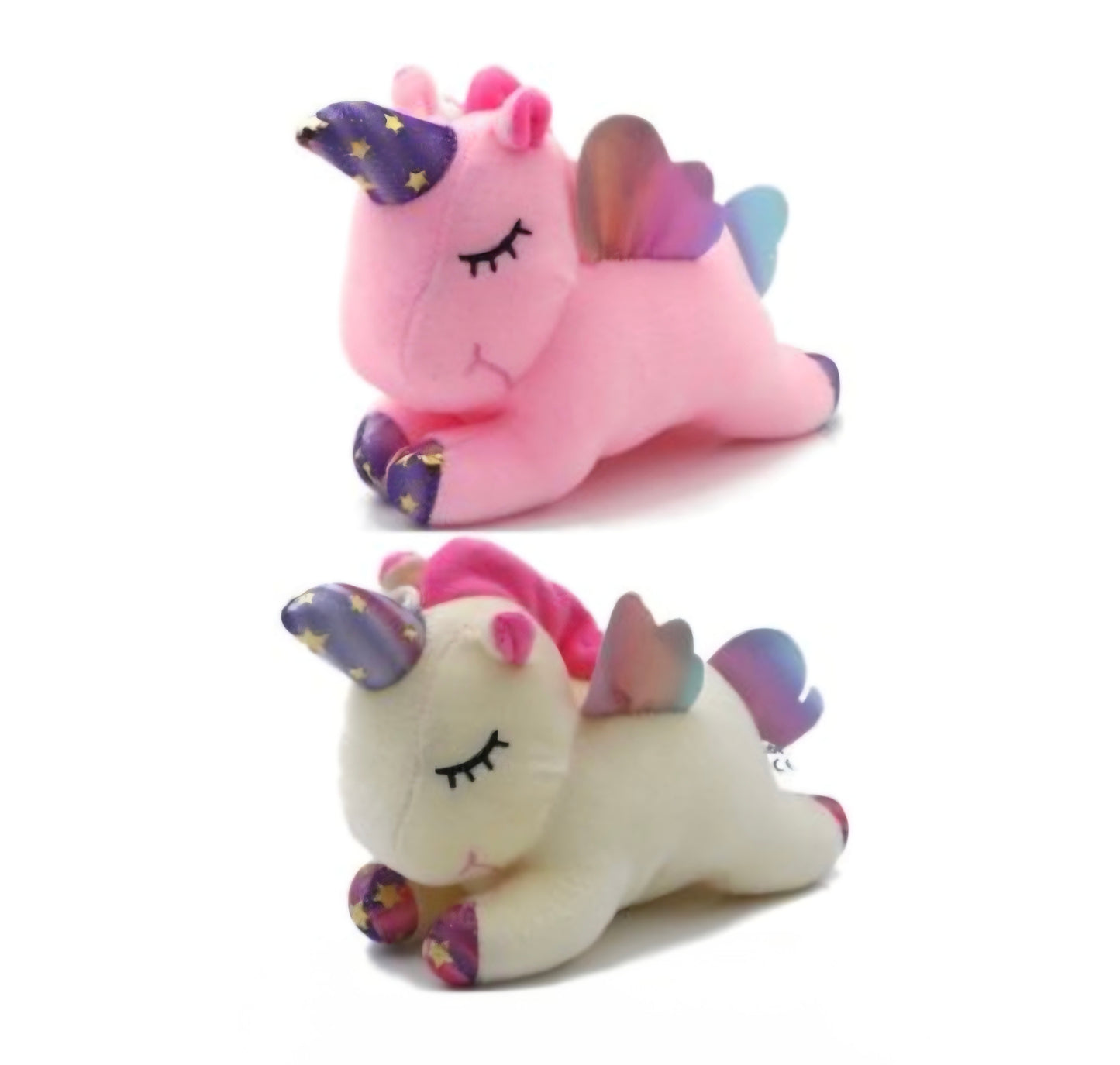 "Plush" yksisarvinen imukupilla 20cm -kaksi väriä-