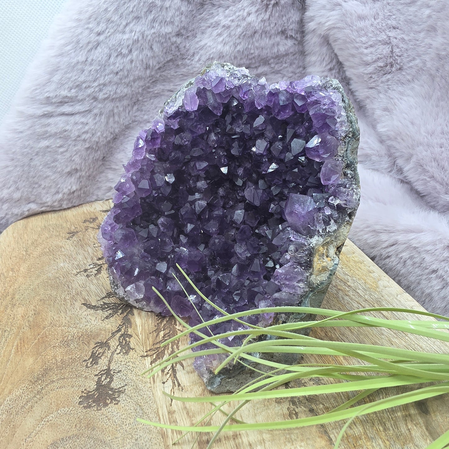 Brasilian ametisti "cut base"